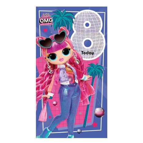 8 Today LOL Surprise O.M.G. 8th Birthday Card £2.10